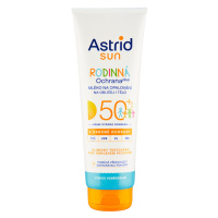 Astrid Sun Rodinná ochrana plus mléko na opalování na obličej i tělo SPF 50+ 250ml