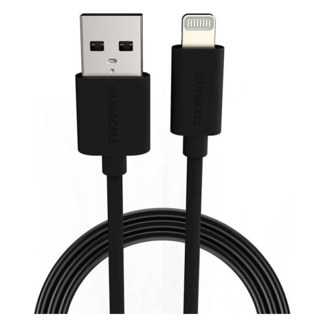 Kabel USB na Lightning Duracell 1 m (černý)