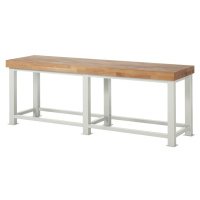 RAU Dílenský stůl pro velká zatížení, tloušťka desky 100 mm, š x h 2500 x 700 mm