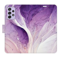 iSaprio flip pouzdro Purple Paint pro Samsung Galaxy A52 / A52 5G / A52s