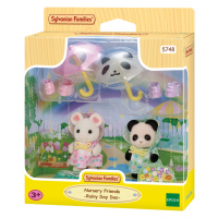 Sylvanian families 5748 procházka v dešti baby duo