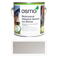 OSMO Ochranná olejová lazura 2.5 l Bílá 900