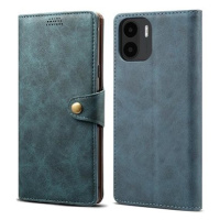 Lenuo Leather flipové pouzdro pro Xiaomi Redmi A1, modrá