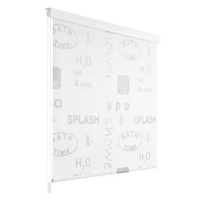 Sprchová roleta 160 × 240 cm se vzorem „Splash