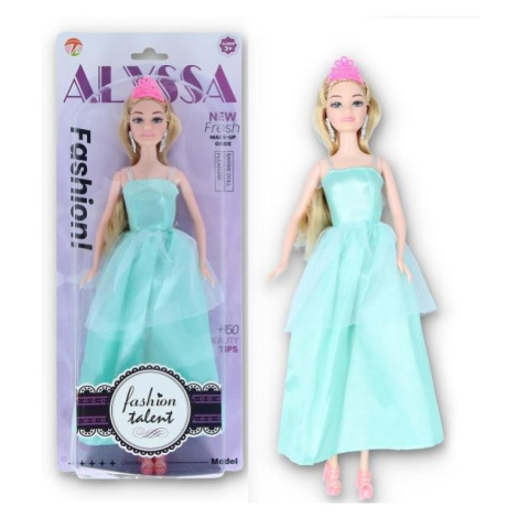 Panenka princezna Alysa s korunkou na hlavě - růžová Toys Group