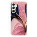 iSaprio Pink Blue Leaves pro Samsung Galaxy A54 5G