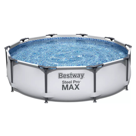 Nadzemní bazén kulatý Steel Pro MAX, kartušová filtrace, průměr 3,05m, výška 76cm Bestway