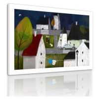 Obraz na plátně KIDS CITY C různé rozměry Ludesign ludesign obrazy: 100x70 cm