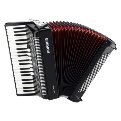 Hohner Bravo III 120 Klávesový akordeon Black