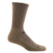 Darn Tough Ponožky merino T3001 Micro Crew Lightweight Tactical Sock - coyote brown Velikost: XL