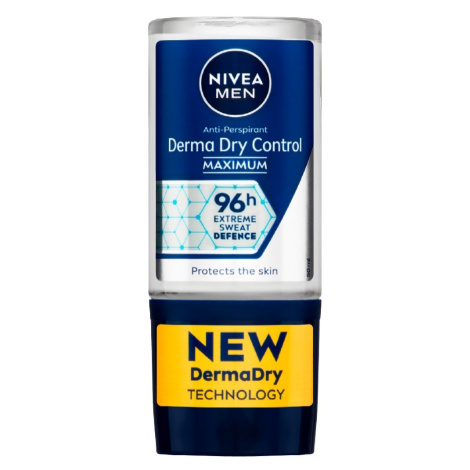 Nivea Men Antiperspirant Derma Dry Control roll-on 50 ml