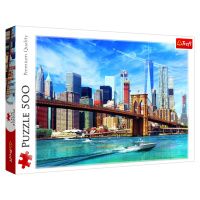 Puzzle Výhled na New York 500 dílků 58x34cm v krabici 40x26,5x4,5cm - Trefl