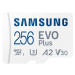 Samsung micro SDXC 256GB Evo Plus + SD adaptér