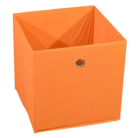 Oranžové úložné boxy