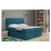 Eka Kontinentální čalouněná postel Luxurious - Cassablanca (200x200 cm) Barva látky Trinity: (23