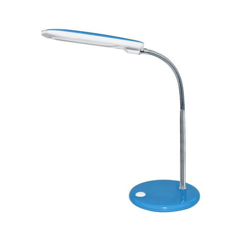 LED stolní lampička s vypínačem BAZ 5W/230V/4000K/340Lm/120°/IP20, modrá ACA