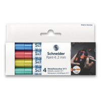 Metalický popisovač Schneider Paint-It 011 souprava V2, 4 barvy Schneider