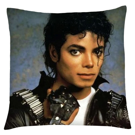 Polštář Michael Jackson 02 Mybesthome 40x40 cm Varianta: Povlak na polštář s antialergickou proš