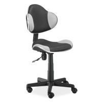 Kancelářská židle PEDROZA, černá/šedá