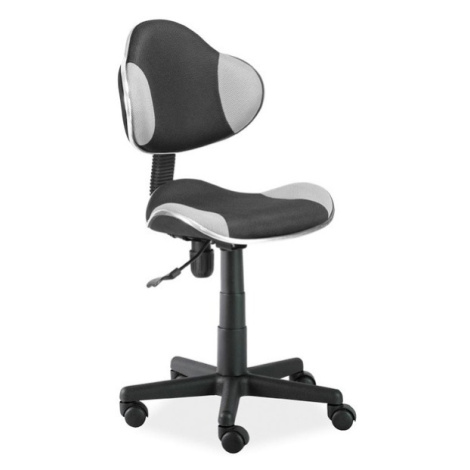 Kancelářská židle PEDROZA, černá/šedá Casarredo