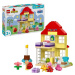 LEGO - DUPLO 10433 Prasiatko Peppa a narozkovoý dům