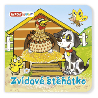 Zvídavé štěňátko