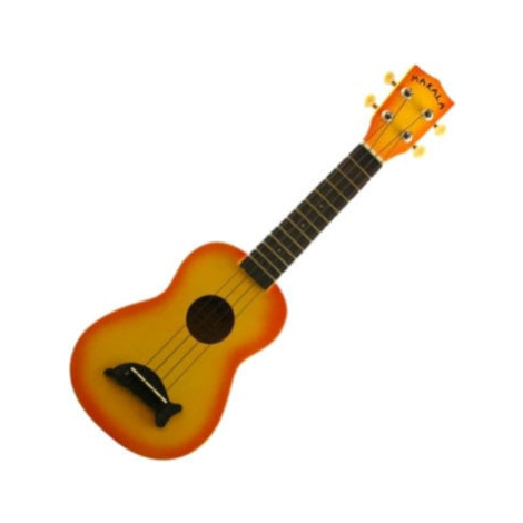 Kala Makala BG Sopránové ukulele Orange Burst