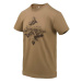 Helikon-Tex® Tričko Helikon T-Shirt (Mountain Stream) - U.S. Brown Velikost: XXL