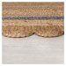 Flair Rugs koberce Kusový koberec Grace Jute Natural/Grey - 120x170 cm