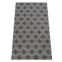 Kusový koberec Soho-01 bílošedý 80 × 150 cm
