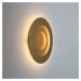 Holländer LED nástěnné světlo Masaccio Rotondo, zlatá