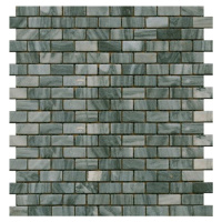 Kamenná mozaika Premium Mosaic Stone šedá 29x30 cm mat STMOS1530GYW