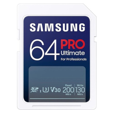 Samsung SDXC 64GB PRO ULTIMATE MB-SY64S/WW Bílá