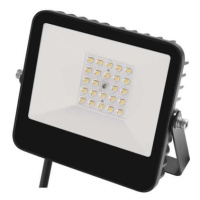 LED reflektor AVENO 20W, černý, neutrální bílá