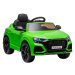 HračkyZaDobréKačky Dětské elektrické autíčko Audi Q8 RS zelené