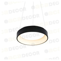 ACA Lighting Decoled LED závěsné svítidlo BR81LEDP60BK