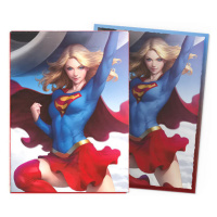 Obaly na karty Dragon Shield Brushed Art Sleeves - Supergirl – 100 ks