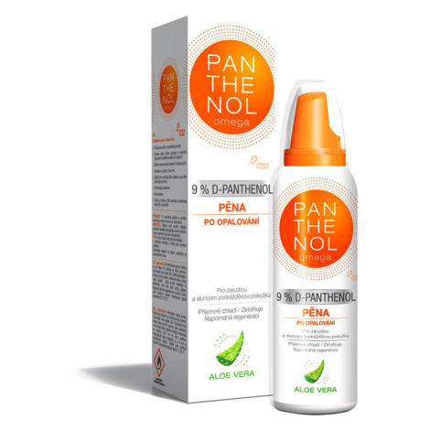 Panthenol Omega chladivá pěna s aloe vera 9% 150ml