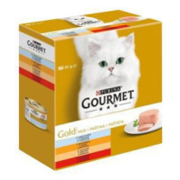 Gourmet Gold Mltp konz. kočka paštiky 8x85g + Množstevní sleva
