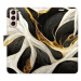 iSaprio flip pouzdro BlackGold Marble pro Samsung Galaxy S21