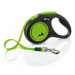Vodítko Flexi Neon S pásek 5m/15kg černá/zelená new