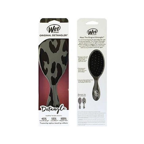 WET BRUSH Original Detangler Safari Dark Grey Leopard