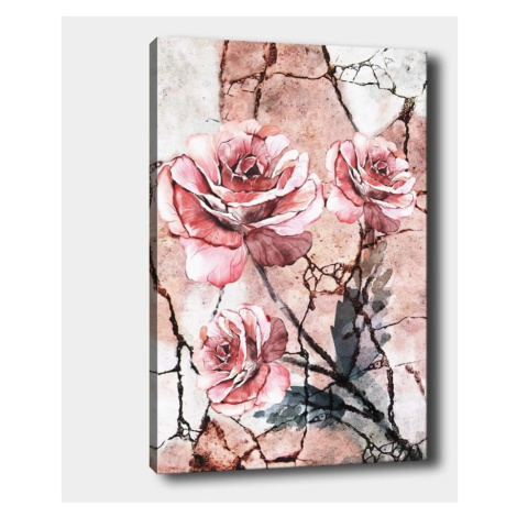 Nástěnný obraz na plátně Tablo Center Lonely Roses, 40 x 60 cm