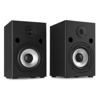 Vonyx SM65, sada studiových monitorů, 180 W max., 2-pásmové reproduktory, černá