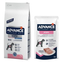 Advance Veterinary Diets Atopic + 8 x 150 g kapsičky zdarma - Atopic pstruh 15 kg + Atopic 8 x 1