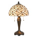 Clayre&Eef Stolní lampa 5181 v designu Tiffany