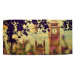 Sablio Ručník Londýn Big Ben Flowers - 30x50 cm