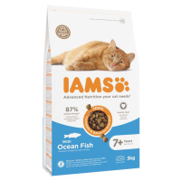 IAMS Advanced Nutrition Senior 7+ s mořskými rybami - výhodné balení: 2 x 3 kg