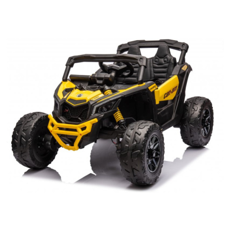 Mamido Elektrické autíčko Buggy Maverick Can-Am 24V 4x200W Barva: Žlutá