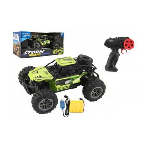 Auto RC buggy terénní zelené 22cm Teddies